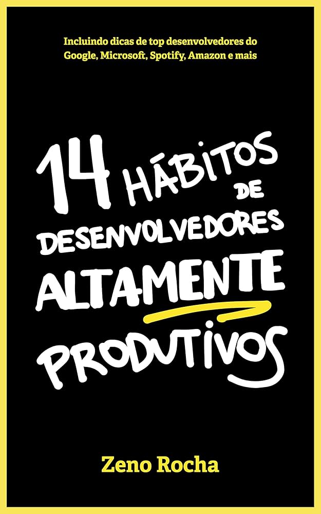 Capa do livro 14 Hábitos de Desenvolvedores Altamente Produtivos